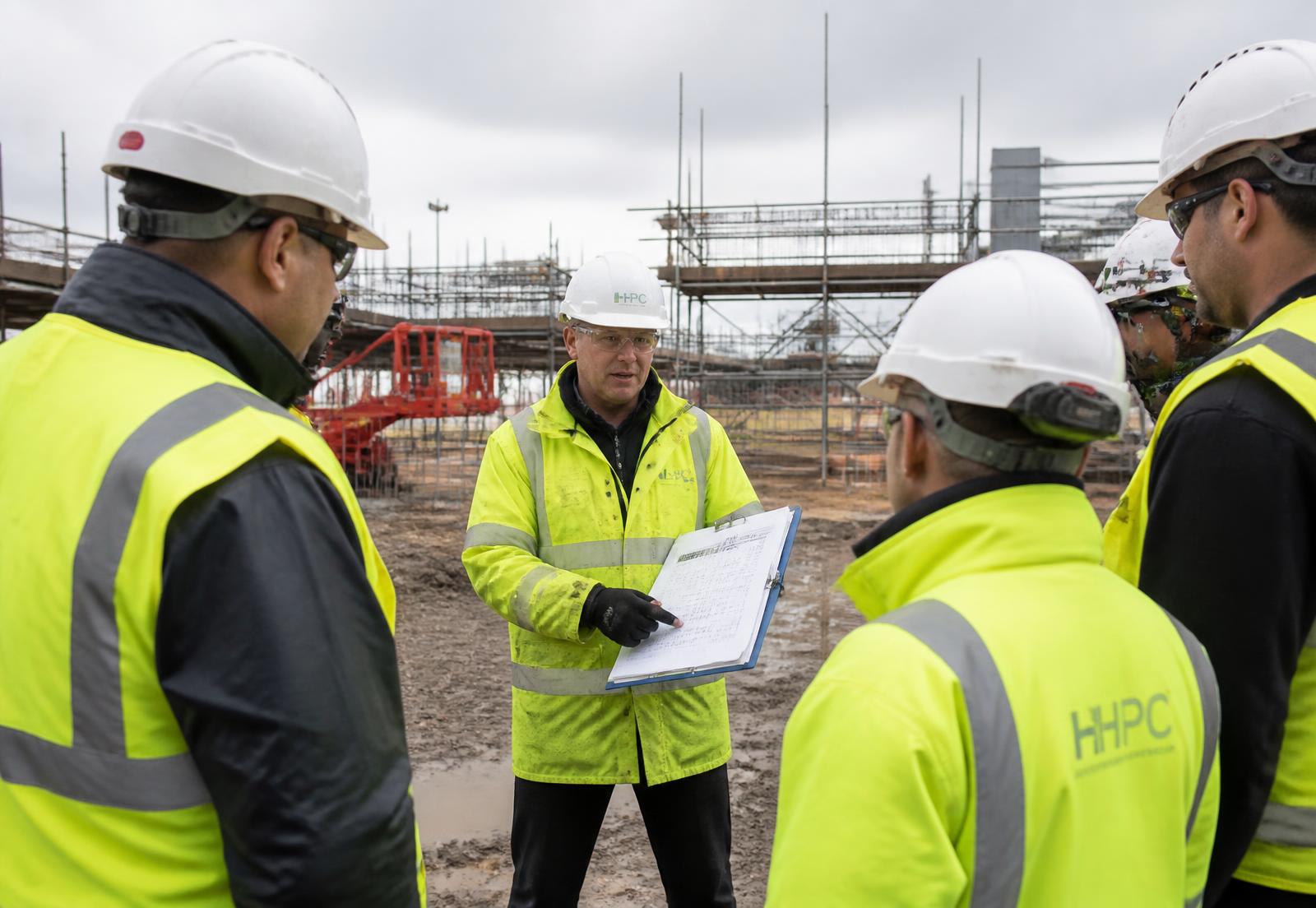 Construction site photograph placeholder