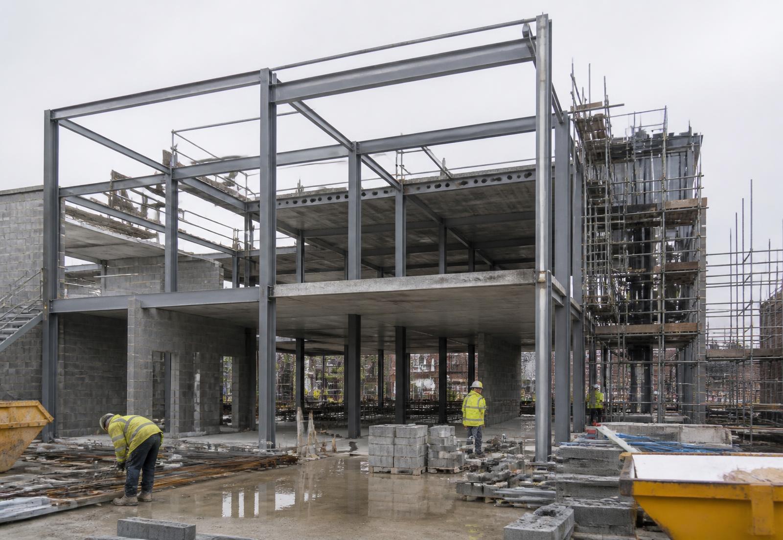 Structural & General Building carried out on a UK construction site
